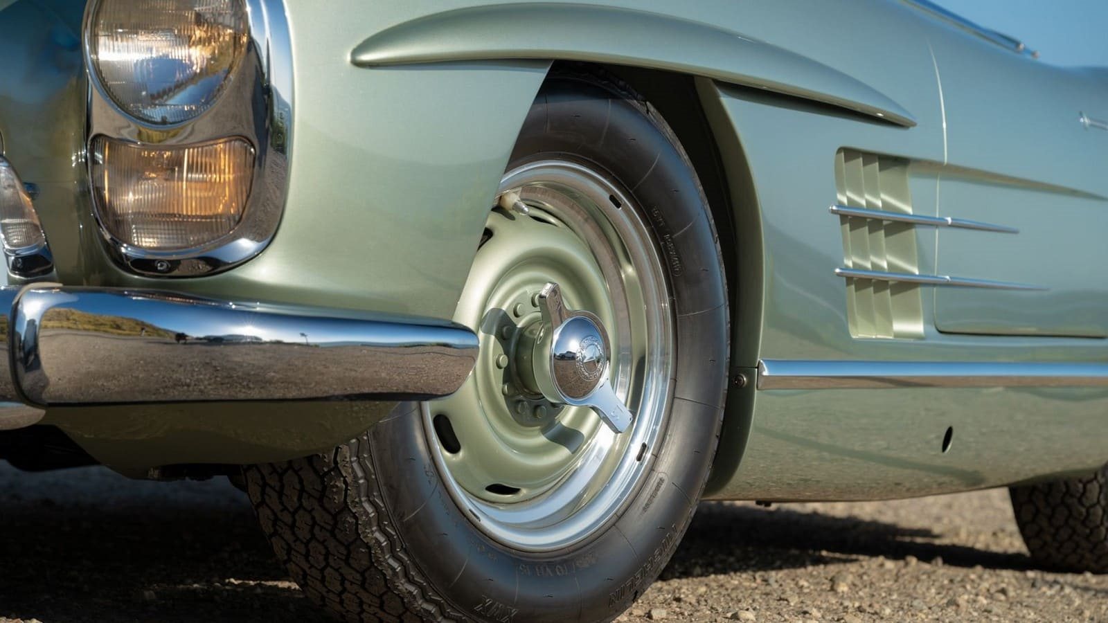 1957 - MERCEDES-BENZ 300 SL ROADSTER LIGHT GREEN, foto 6
