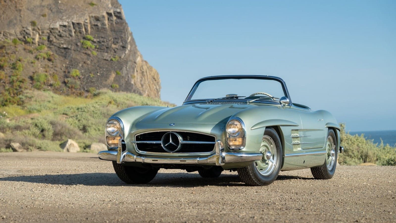 1957 - MERCEDES-BENZ 300 SL ROADSTER LIGHT GREEN, foto 14