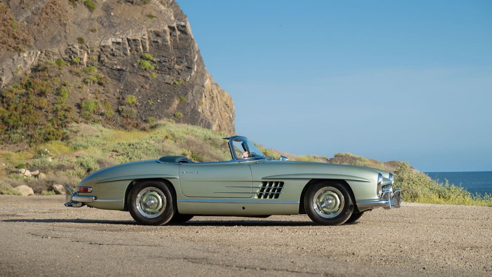 1957 - MERCEDES-BENZ 300 SL ROADSTER LIGHT GREEN, foto 15