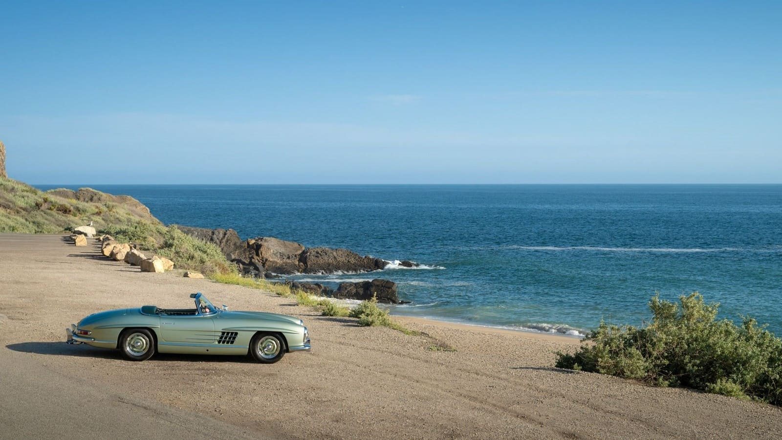 1957 - MERCEDES-BENZ 300 SL ROADSTER LIGHT GREEN, foto 17