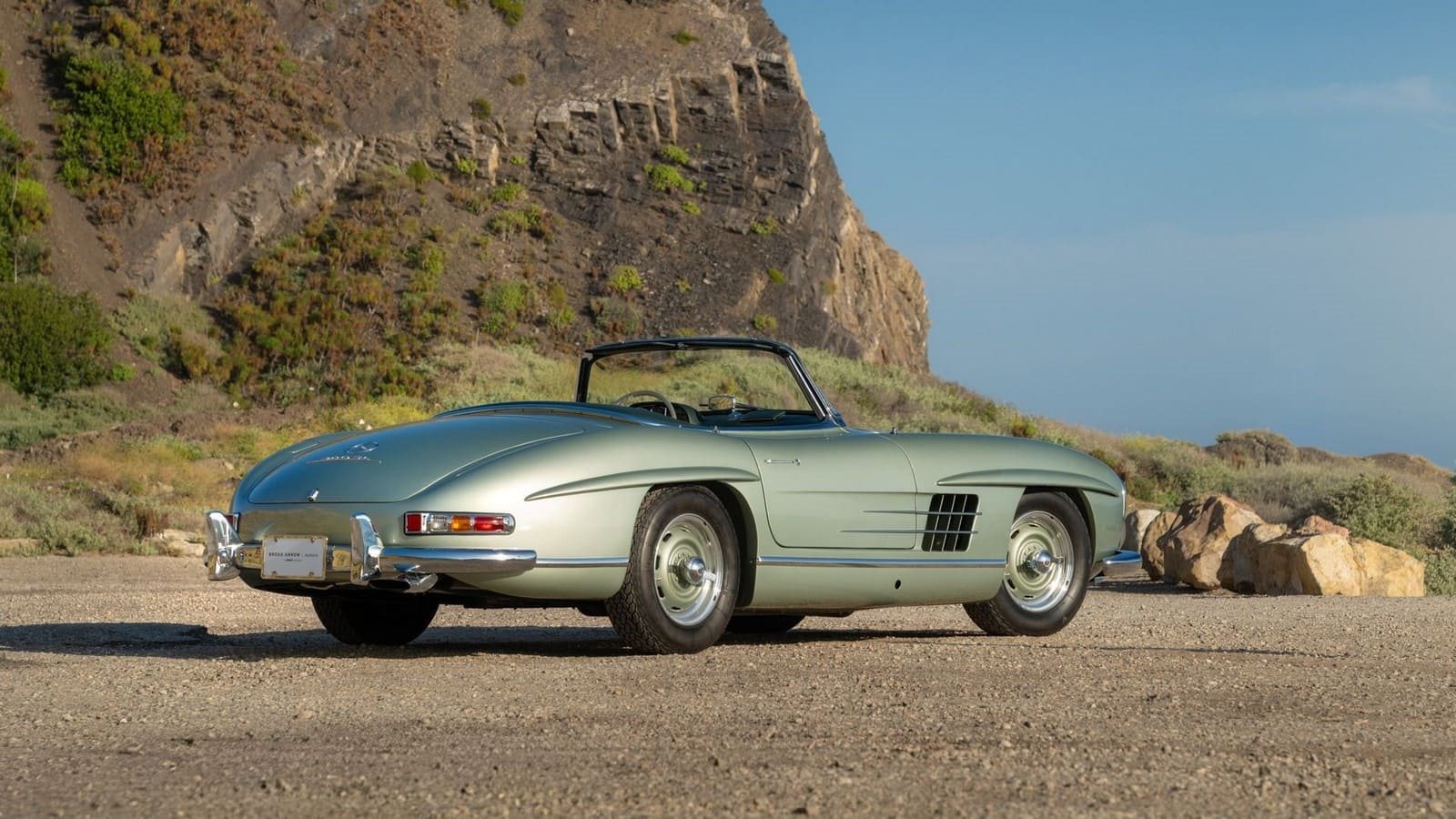 1957 - MERCEDES-BENZ 300 SL ROADSTER LIGHT GREEN, foto 18