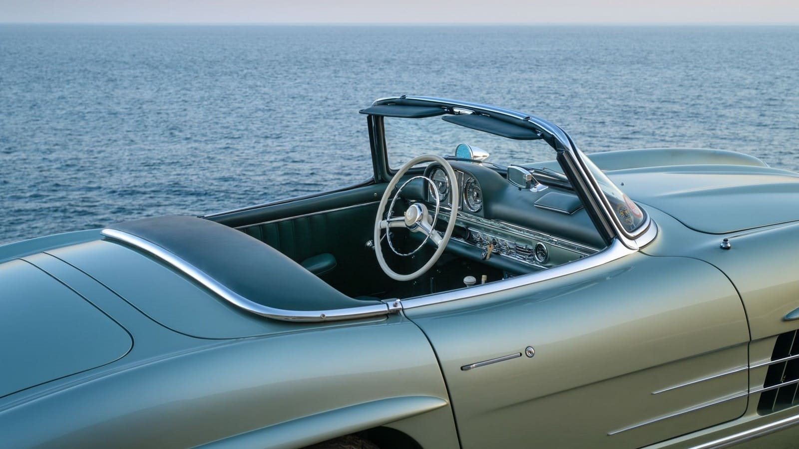 1957 - MERCEDES-BENZ 300 SL ROADSTER LIGHT GREEN, foto 22