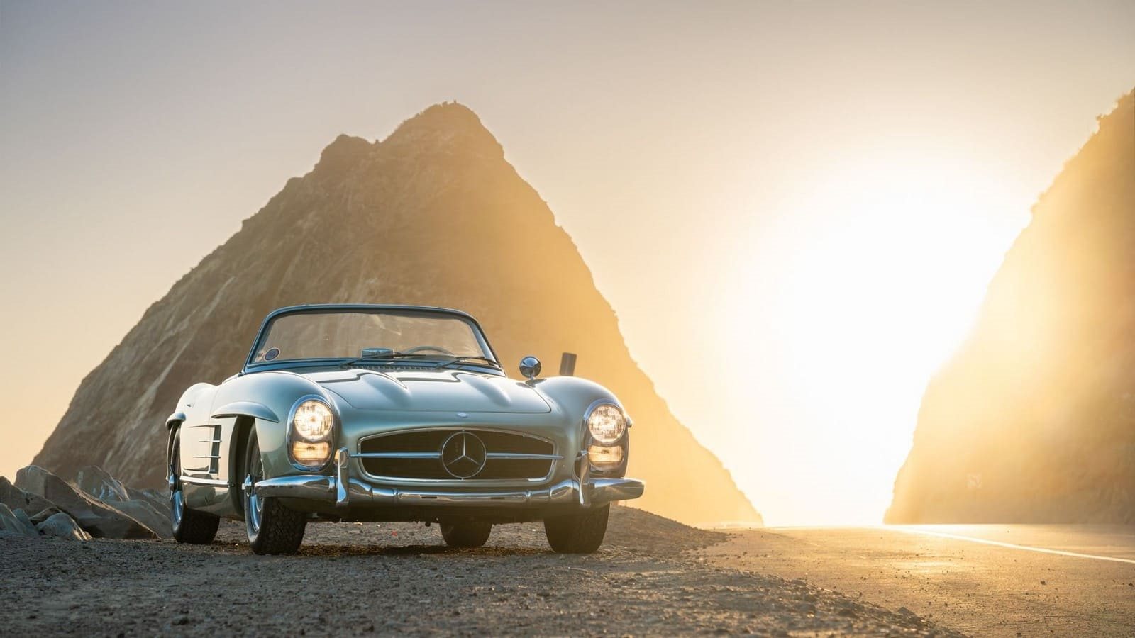 1957 - MERCEDES-BENZ 300 SL ROADSTER LIGHT GREEN, foto 23