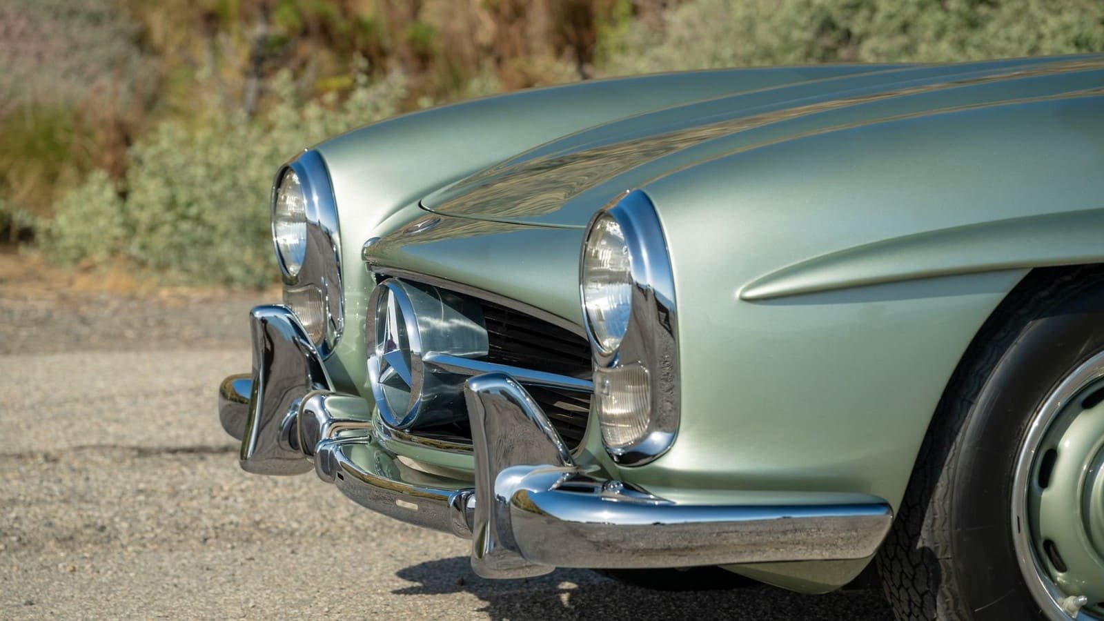 1957 - MERCEDES-BENZ 300 SL ROADSTER LIGHT GREEN, foto 26