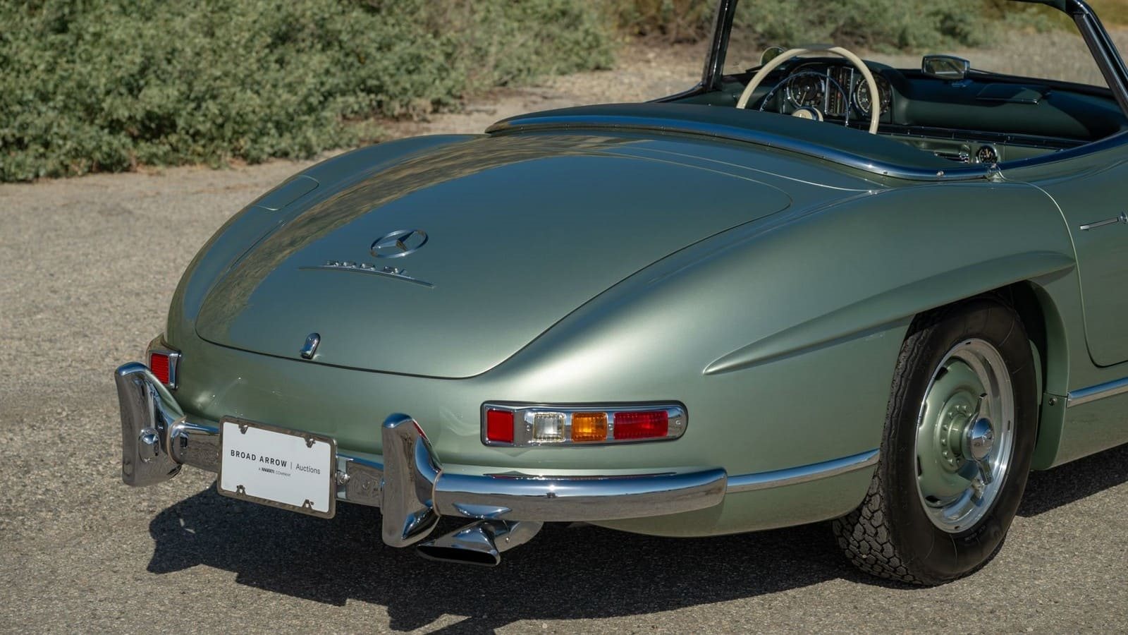 1957 - MERCEDES-BENZ 300 SL ROADSTER LIGHT GREEN, foto 28