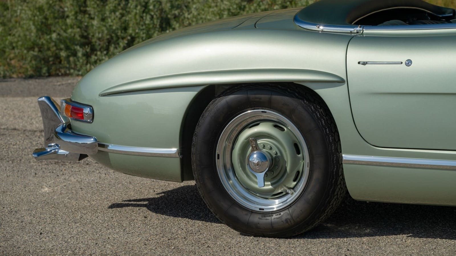 1957 - MERCEDES-BENZ 300 SL ROADSTER LIGHT GREEN, foto 29