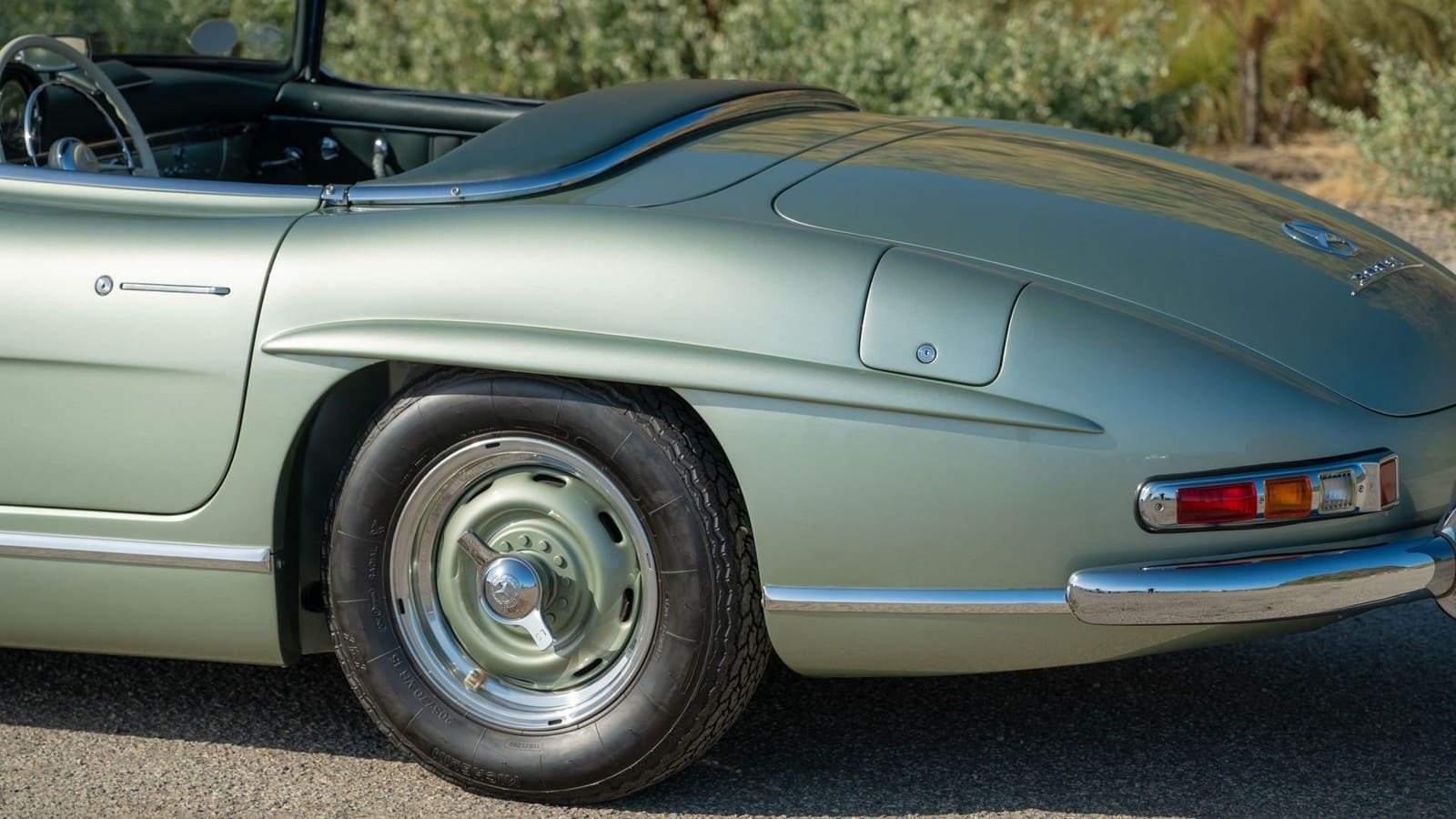 1957 - MERCEDES-BENZ 300 SL ROADSTER LIGHT GREEN, foto 37