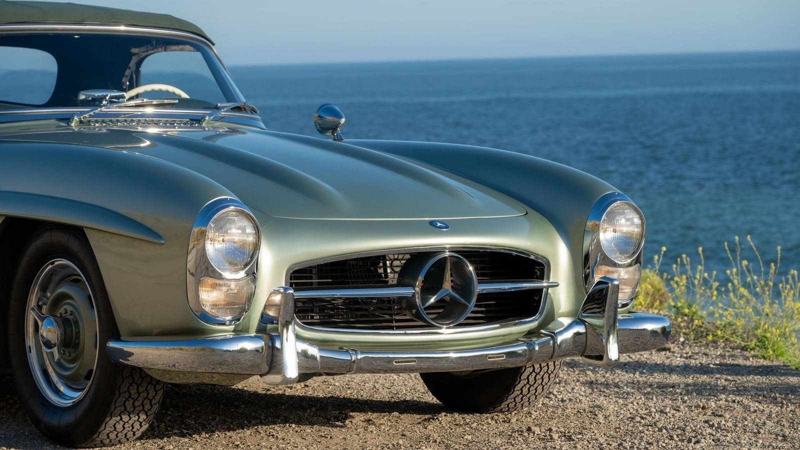 1957 - MERCEDES-BENZ 300 SL ROADSTER LIGHT GREEN, foto 43