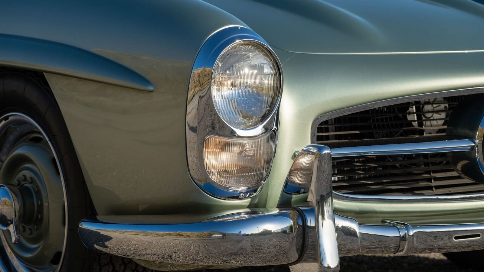 1957 - MERCEDES-BENZ 300 SL ROADSTER LIGHT GREEN, foto 44