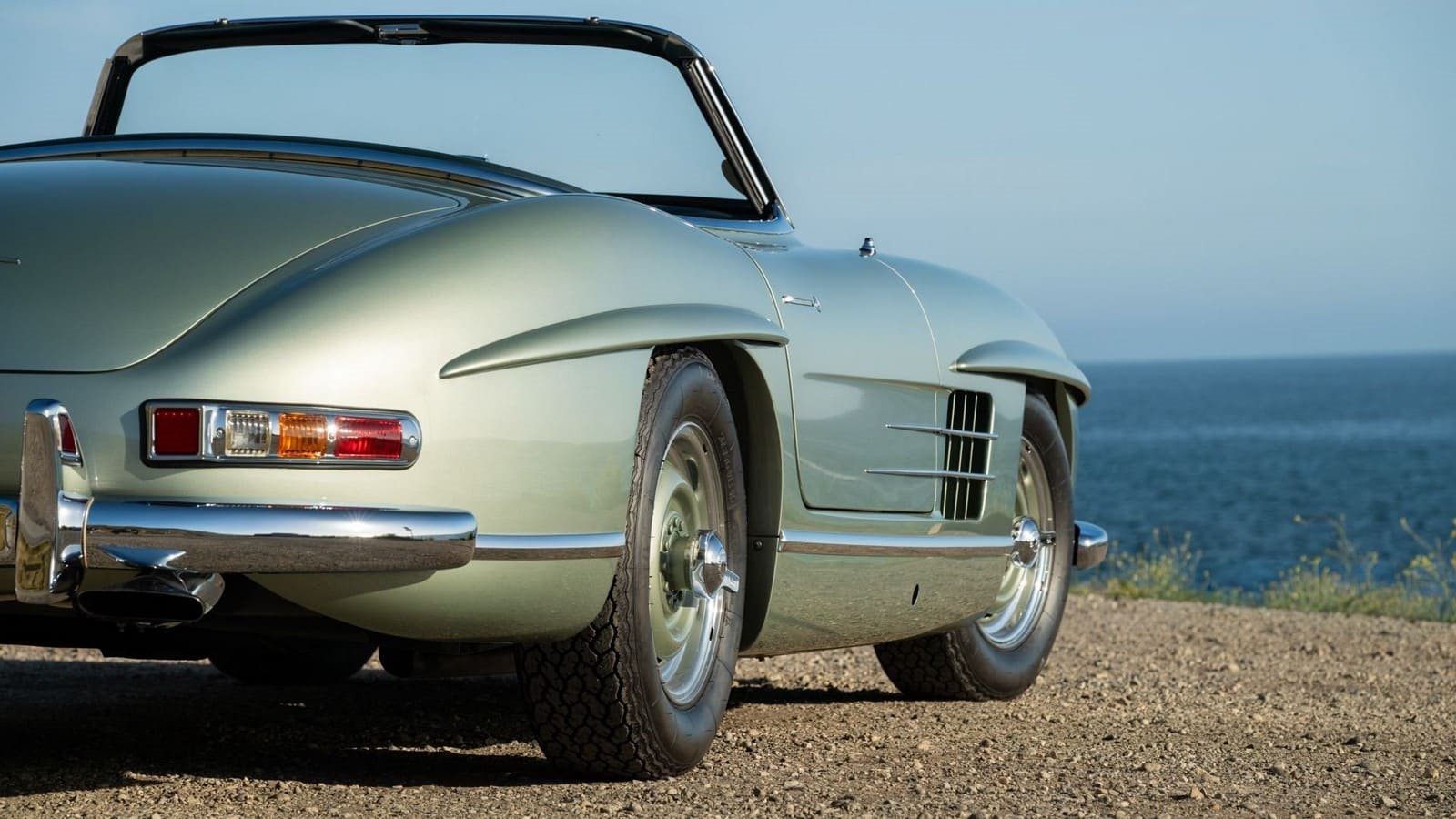 1957 - MERCEDES-BENZ 300 SL ROADSTER LIGHT GREEN, foto 48