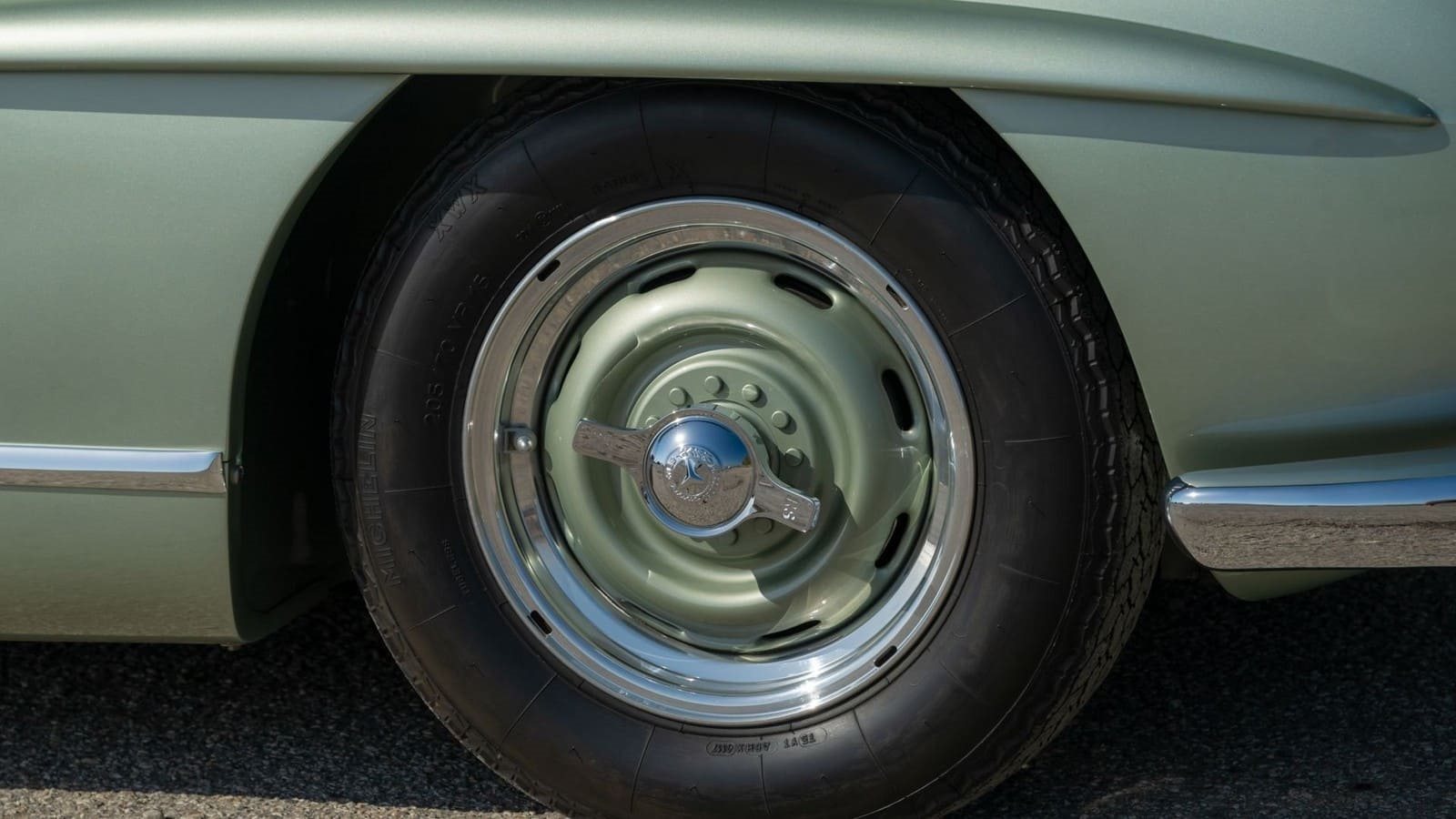 1957 - MERCEDES-BENZ 300 SL ROADSTER LIGHT GREEN, foto 51