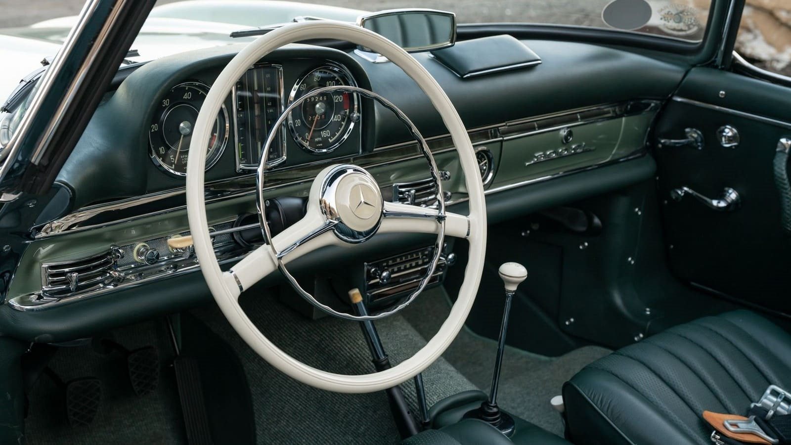 1957 - MERCEDES-BENZ 300 SL ROADSTER LIGHT GREEN, foto 59