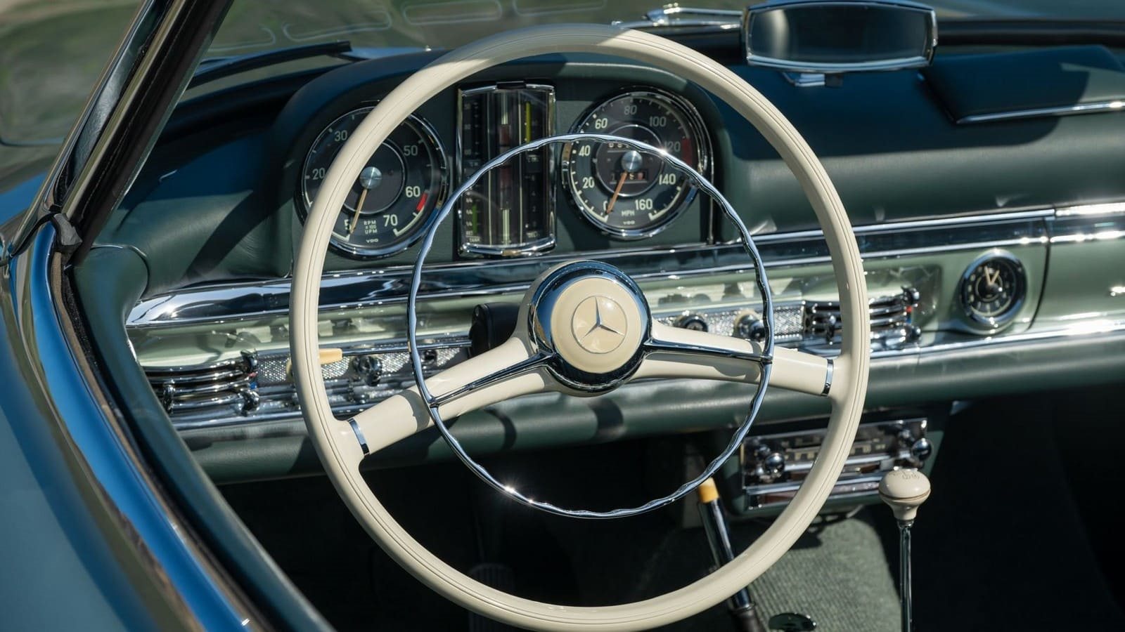 1957 - MERCEDES-BENZ 300 SL ROADSTER LIGHT GREEN, foto 63