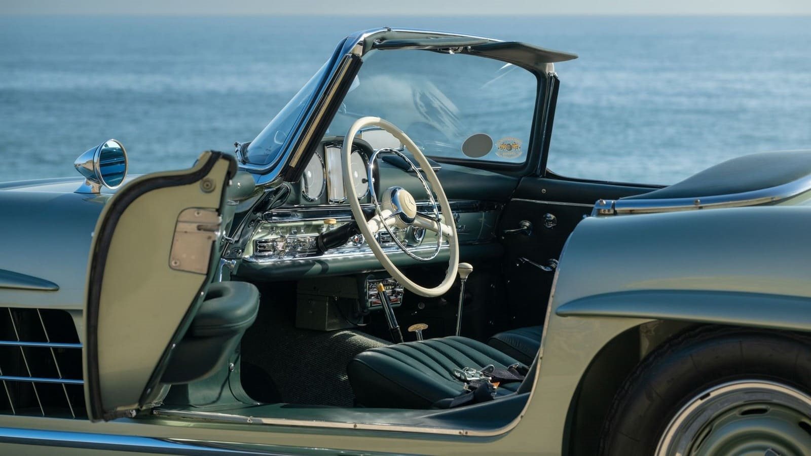 1957 - MERCEDES-BENZ 300 SL ROADSTER LIGHT GREEN, foto 72