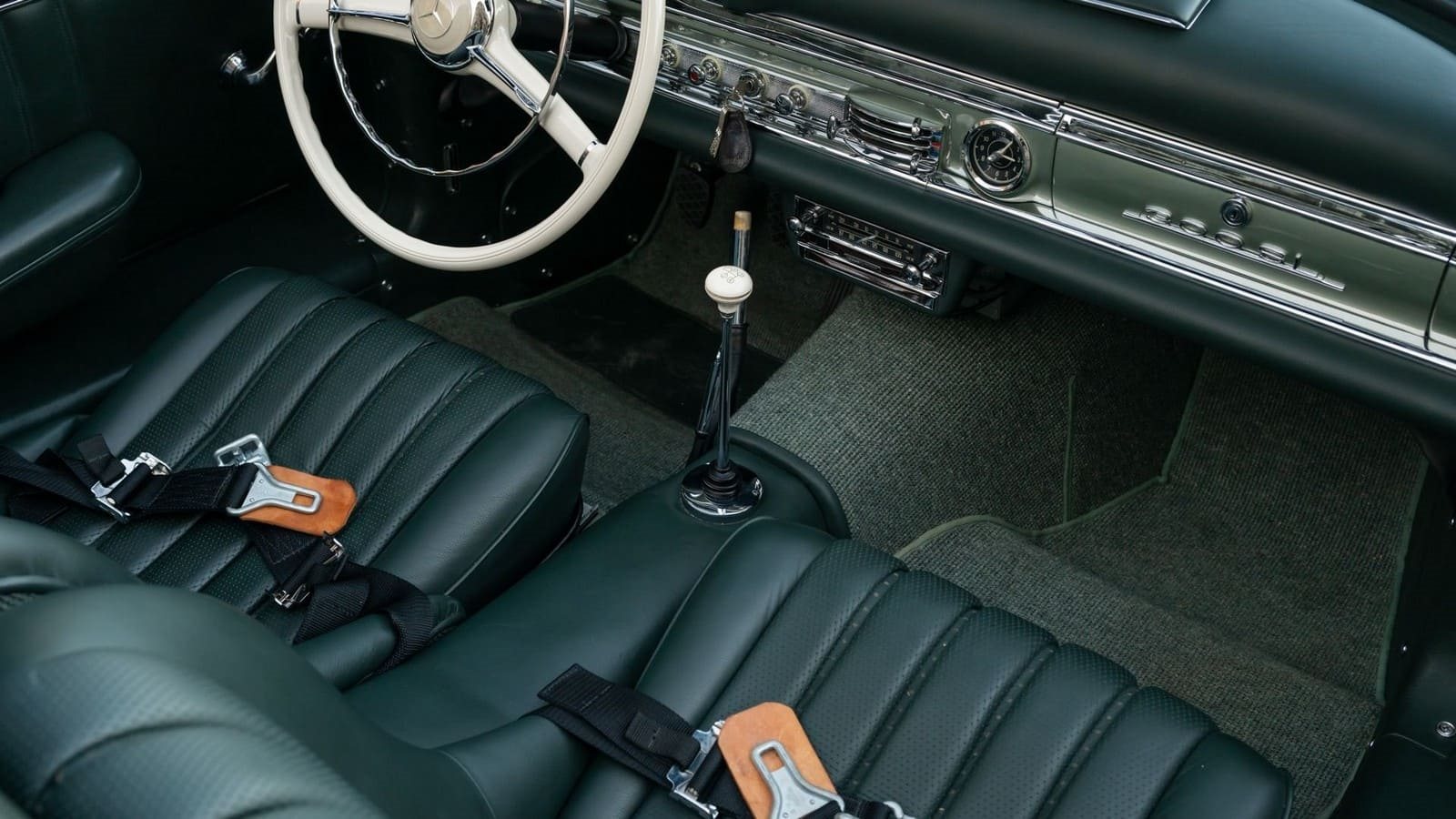 1957 - MERCEDES-BENZ 300 SL ROADSTER LIGHT GREEN, foto 77
