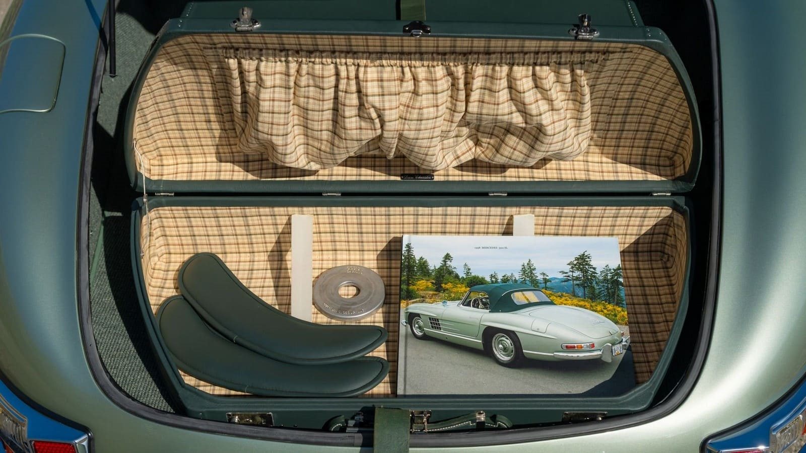 1957 - MERCEDES-BENZ 300 SL ROADSTER LIGHT GREEN, foto 100