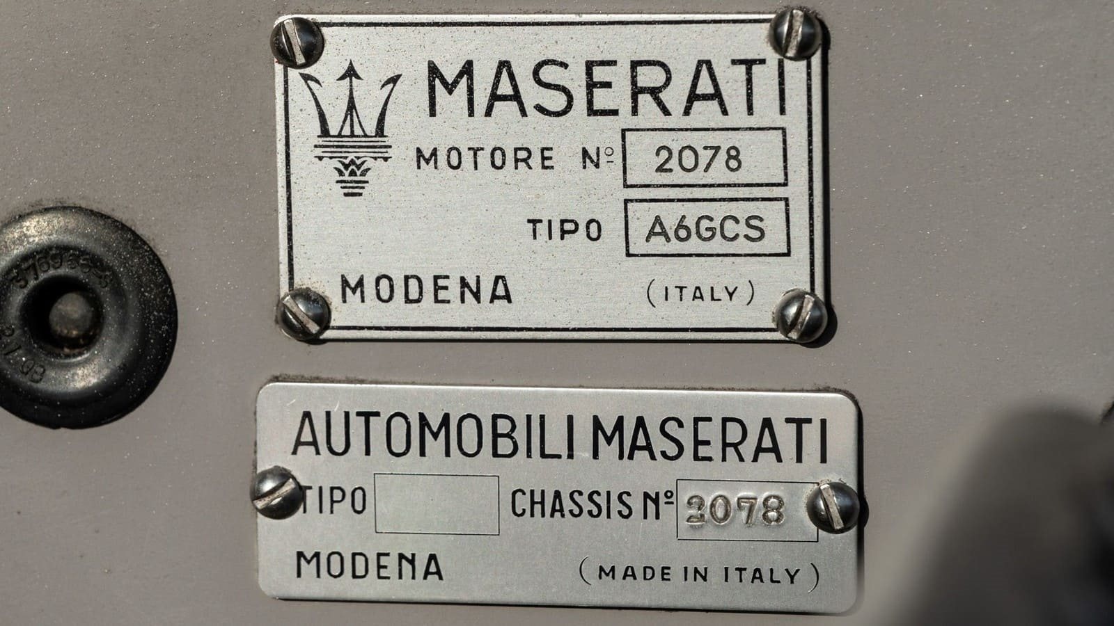 1954 - MASERATI A6GCS BY FIANDRI & MALAGOLI, foto 82