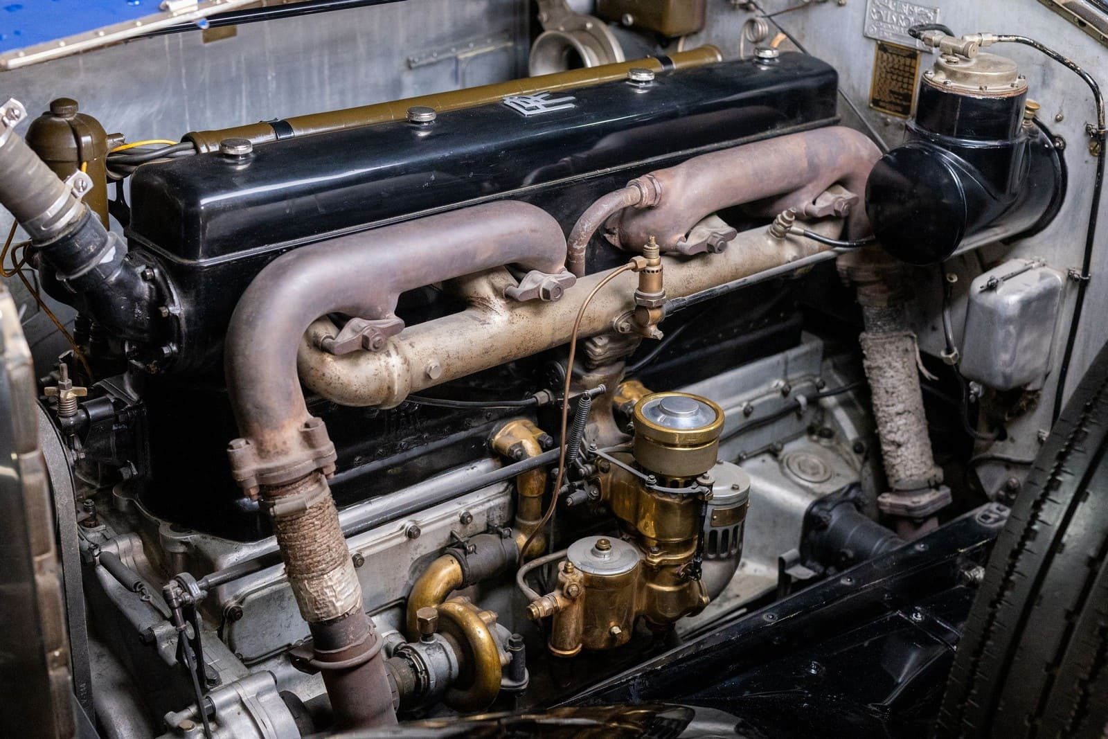 1927 - ROLLS-ROYCE PHANTOM I BARKER CABRIOLET DE VILLE, foto 33
