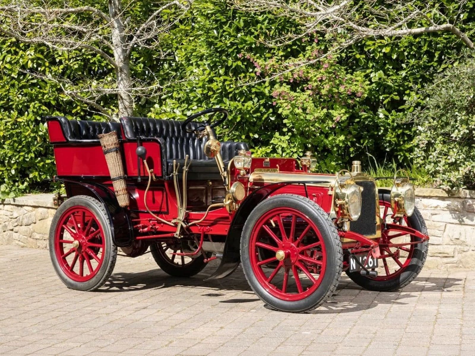 1903 - CLÉMENT-BAYARD TYPE AC4R REAR-ENTRANCE TONNEAU, foto 1