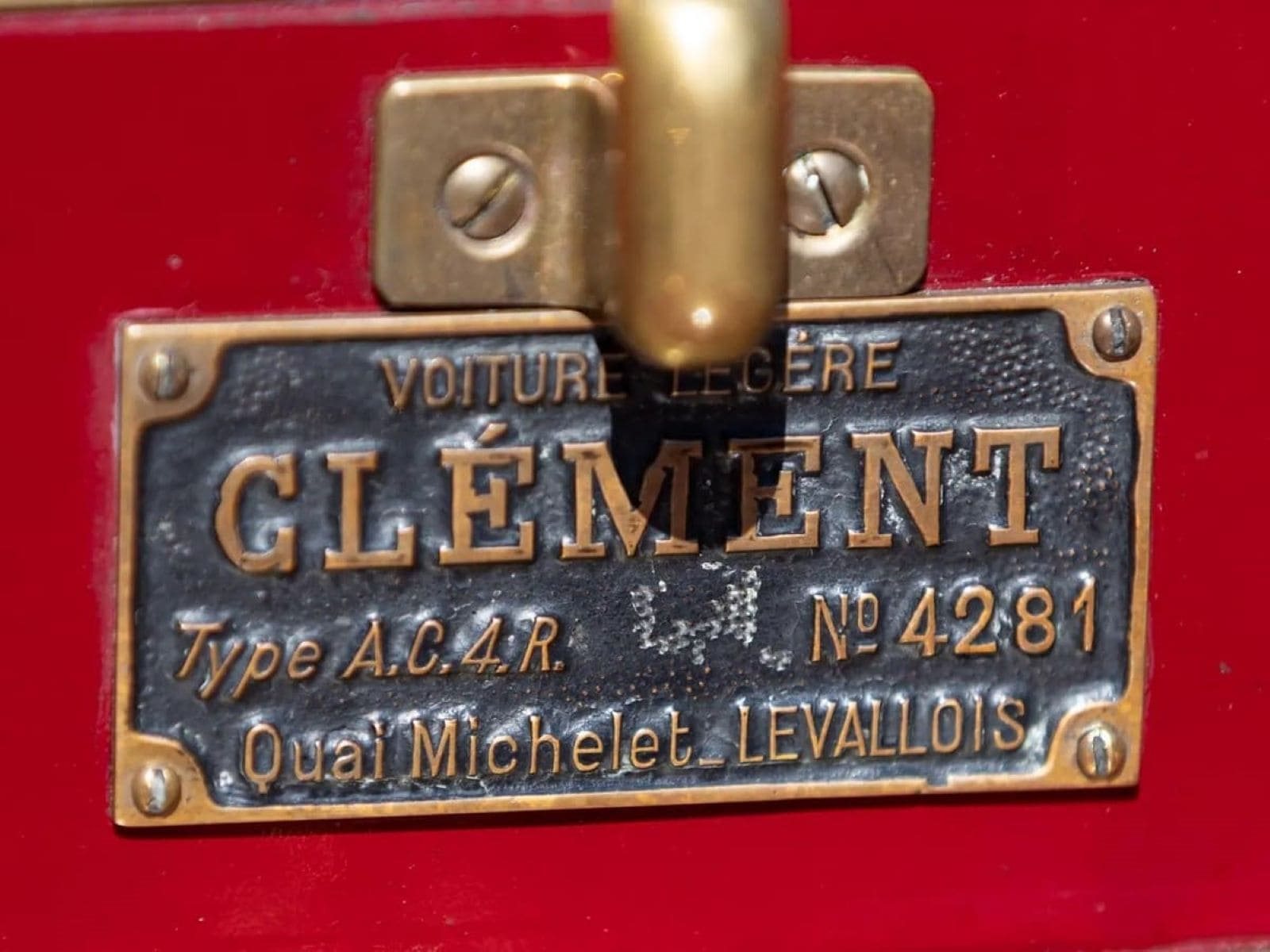1903 - CLÉMENT-BAYARD TYPE AC4R REAR-ENTRANCE TONNEAU, foto 5
