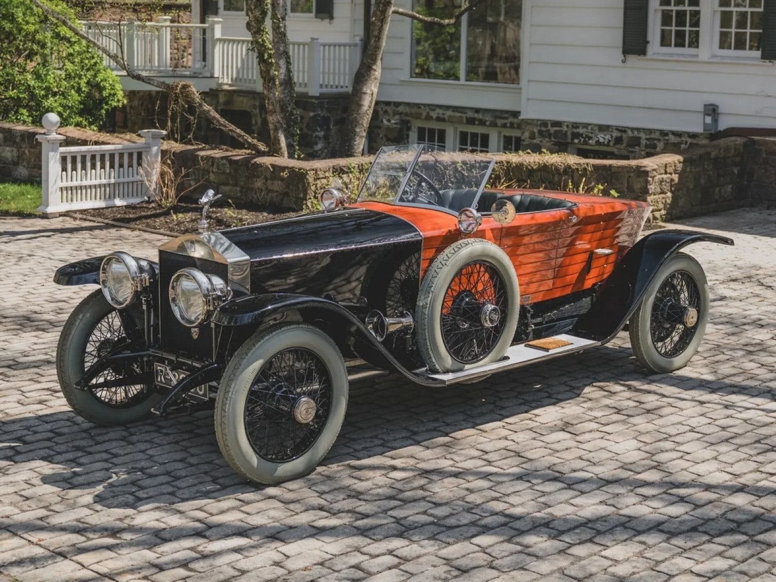 1914 - ROLLS-ROYCE SILVER GHOST SCHAPIRO-SCHEBERA COLONIAL LONDON TO EDINBURGH SKIFF, foto 1