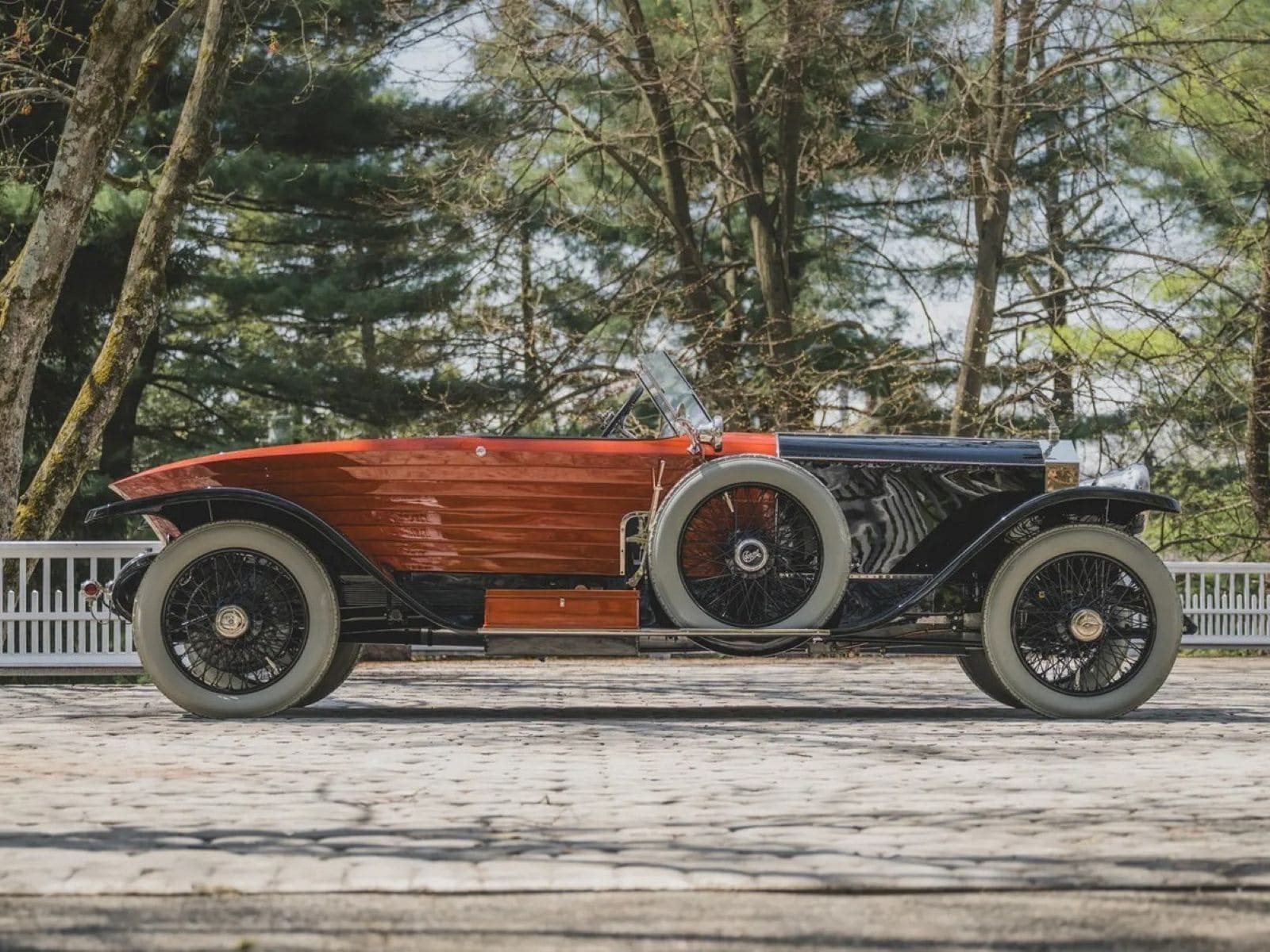 1914 - ROLLS-ROYCE SILVER GHOST SCHAPIRO-SCHEBERA COLONIAL LONDON TO EDINBURGH SKIFF, foto 2