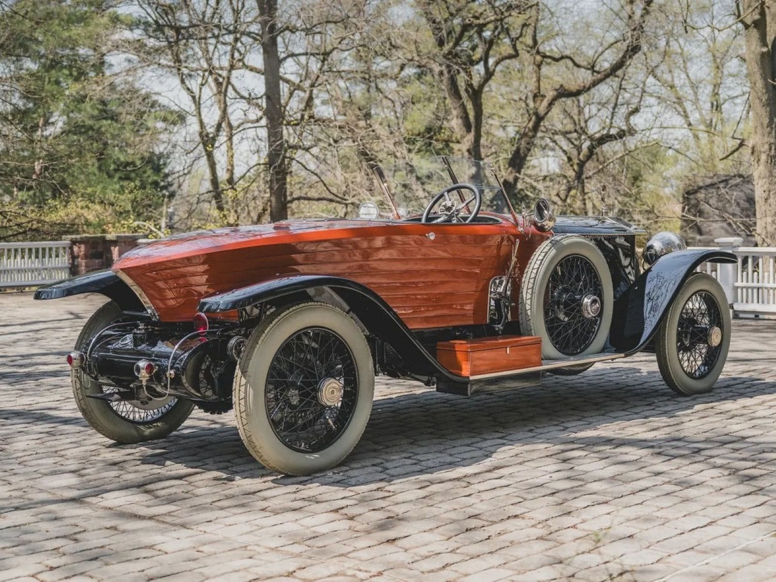 1914 - ROLLS-ROYCE SILVER GHOST SCHAPIRO-SCHEBERA COLONIAL LONDON TO EDINBURGH SKIFF, foto 5