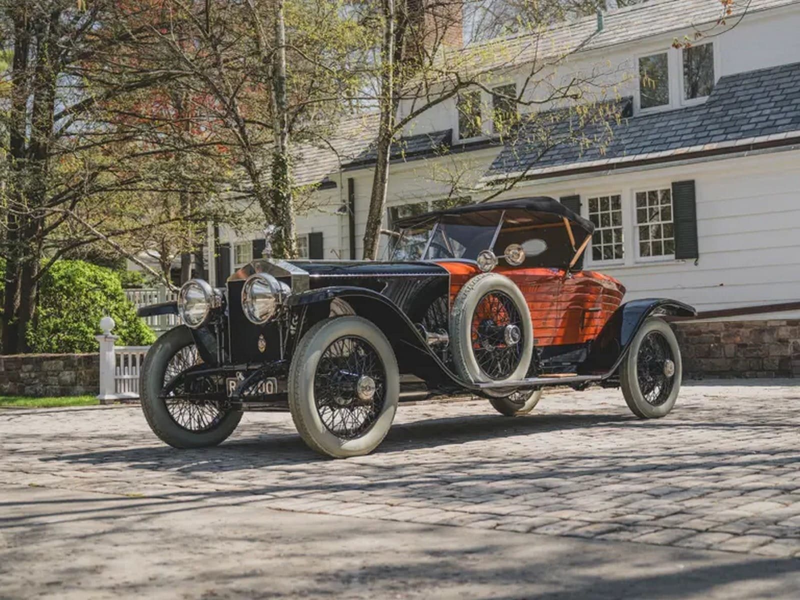 1914 - ROLLS-ROYCE SILVER GHOST SCHAPIRO-SCHEBERA COLONIAL LONDON TO EDINBURGH SKIFF, foto 7