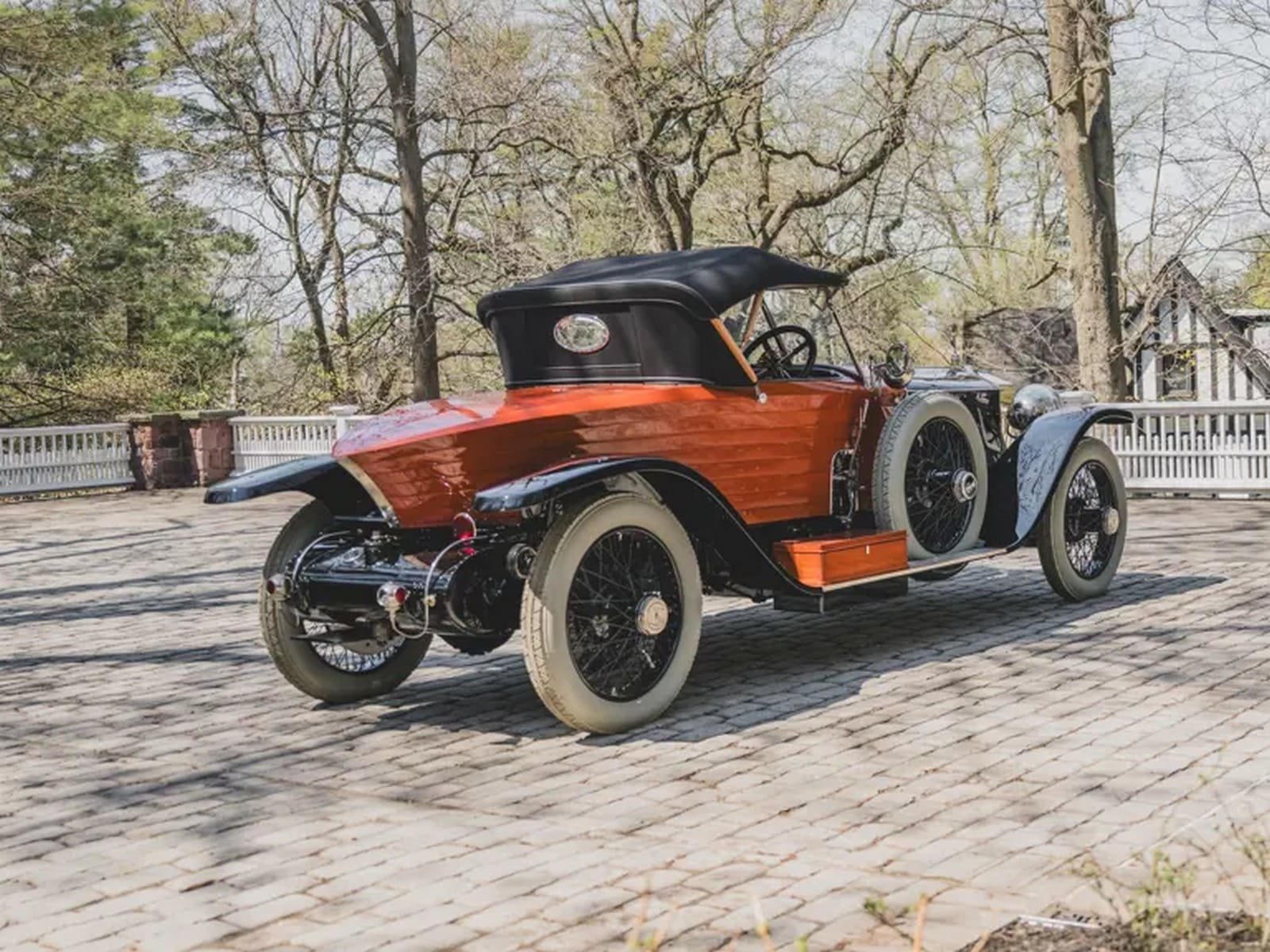 1914 - ROLLS-ROYCE SILVER GHOST SCHAPIRO-SCHEBERA COLONIAL LONDON TO EDINBURGH SKIFF, foto 8