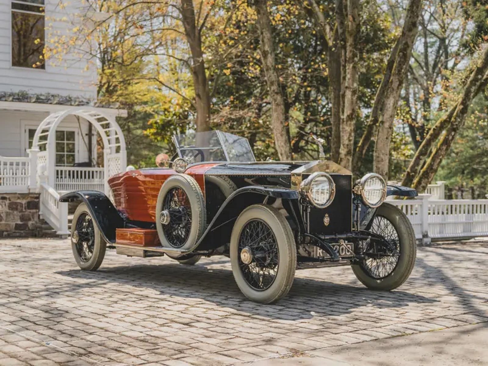1914 - ROLLS-ROYCE SILVER GHOST SCHAPIRO-SCHEBERA COLONIAL LONDON TO EDINBURGH SKIFF, foto 32