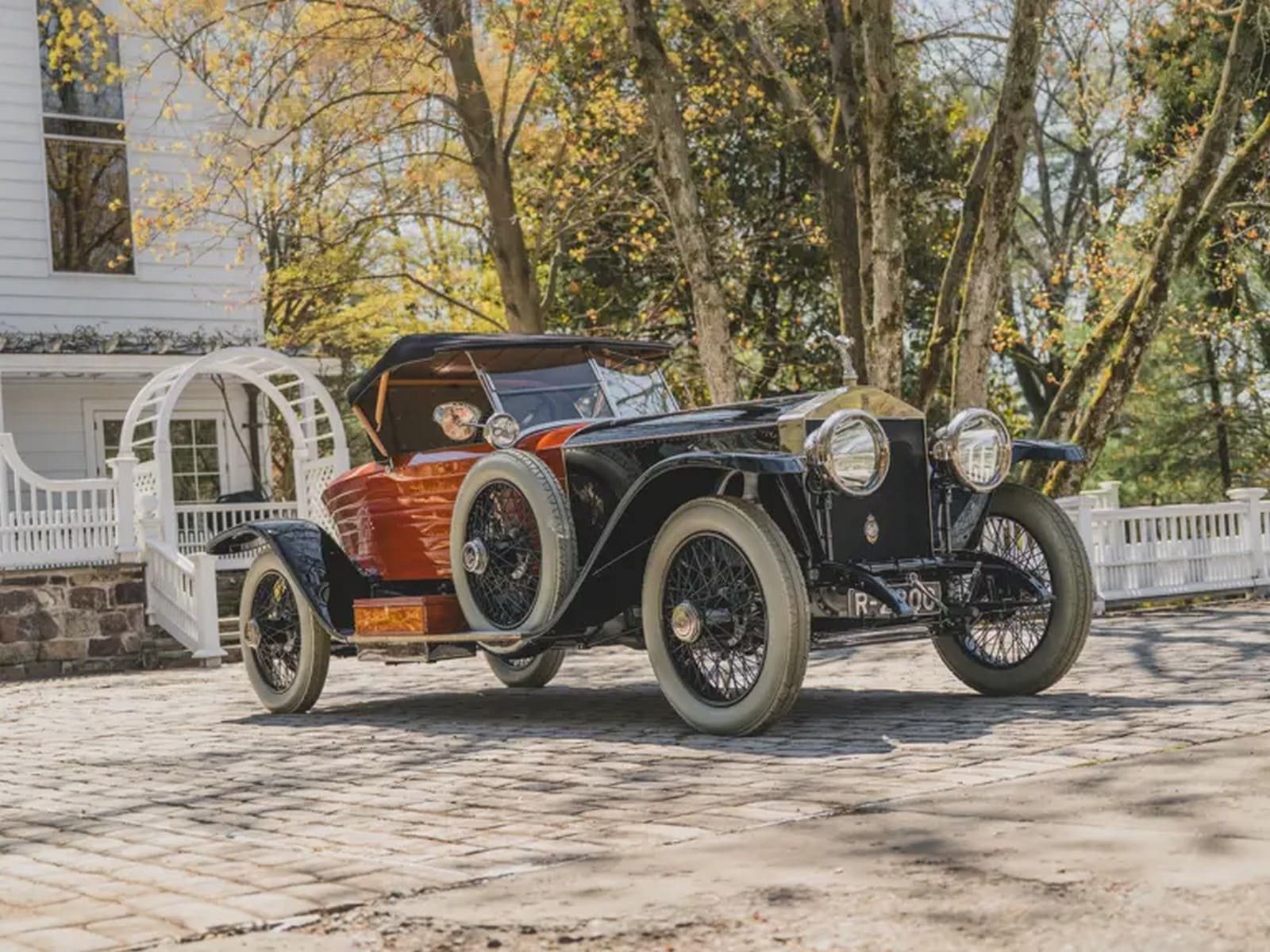 1914 - ROLLS-ROYCE SILVER GHOST SCHAPIRO-SCHEBERA COLONIAL LONDON TO EDINBURGH SKIFF, foto 33