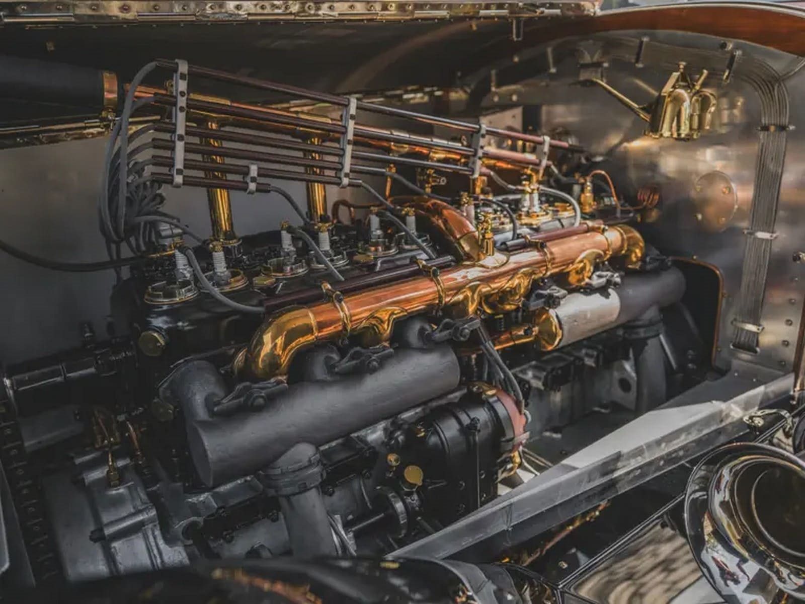 1914 - ROLLS-ROYCE SILVER GHOST SCHAPIRO-SCHEBERA COLONIAL LONDON TO EDINBURGH SKIFF, foto 46