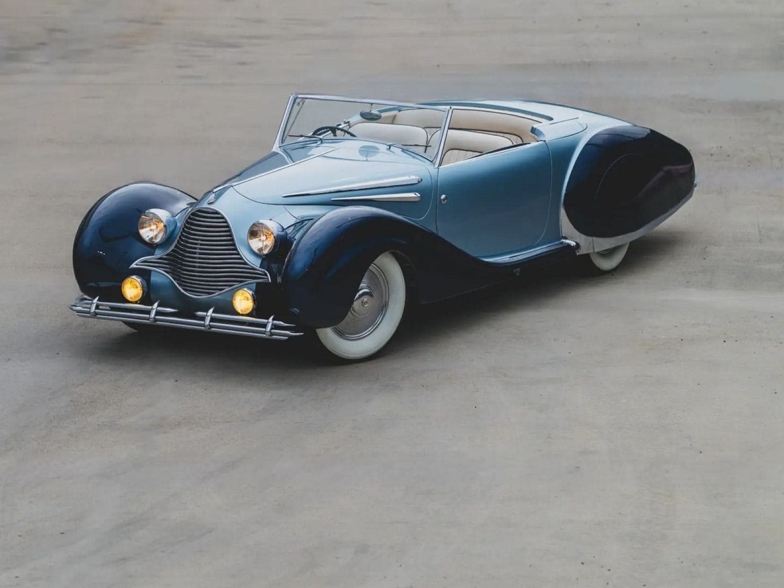 1947 - TALBOT-LAGO T26 RECORD FIGONI & FALASCHI CABRIOLET, foto 1