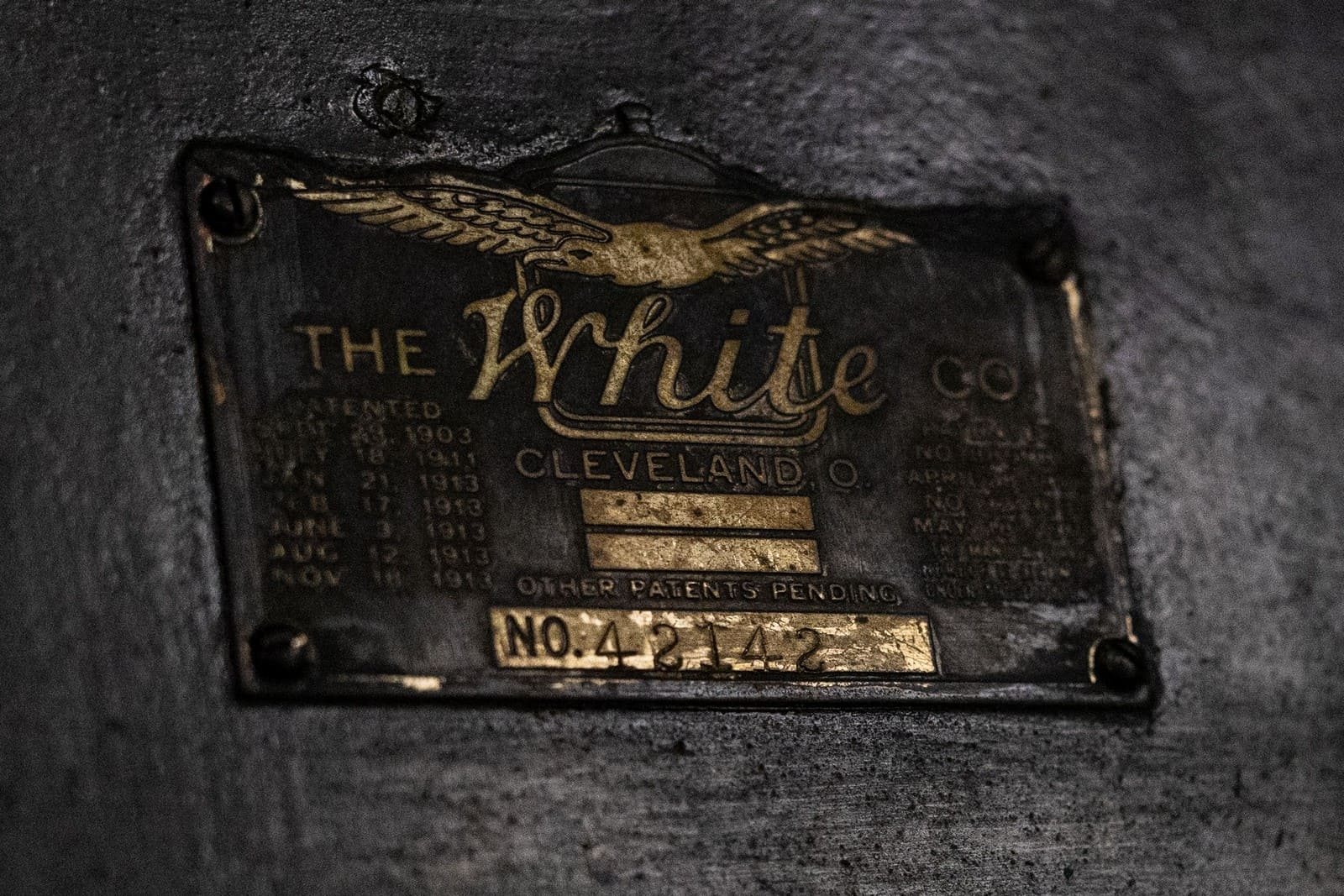 1916 - WHITE MODEL 45 G.E.D. RUBAY TOURING, foto 4