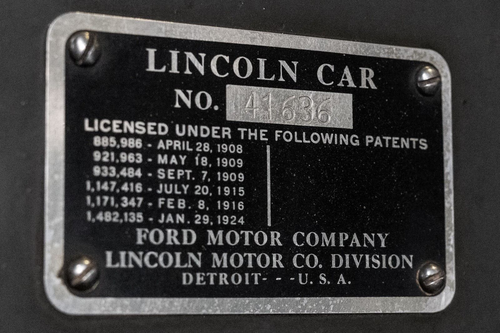 LINCOLN MODEL L DIETRICH 5-PASSENGER SEDAN, foto 15