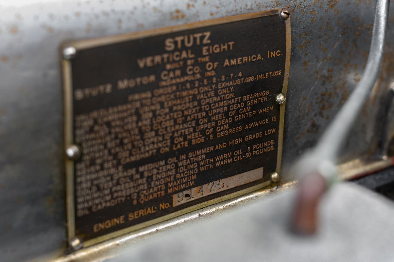 1928 - STUTZ MODEL BB VERTICAL EIGHT TOURING, foto 9