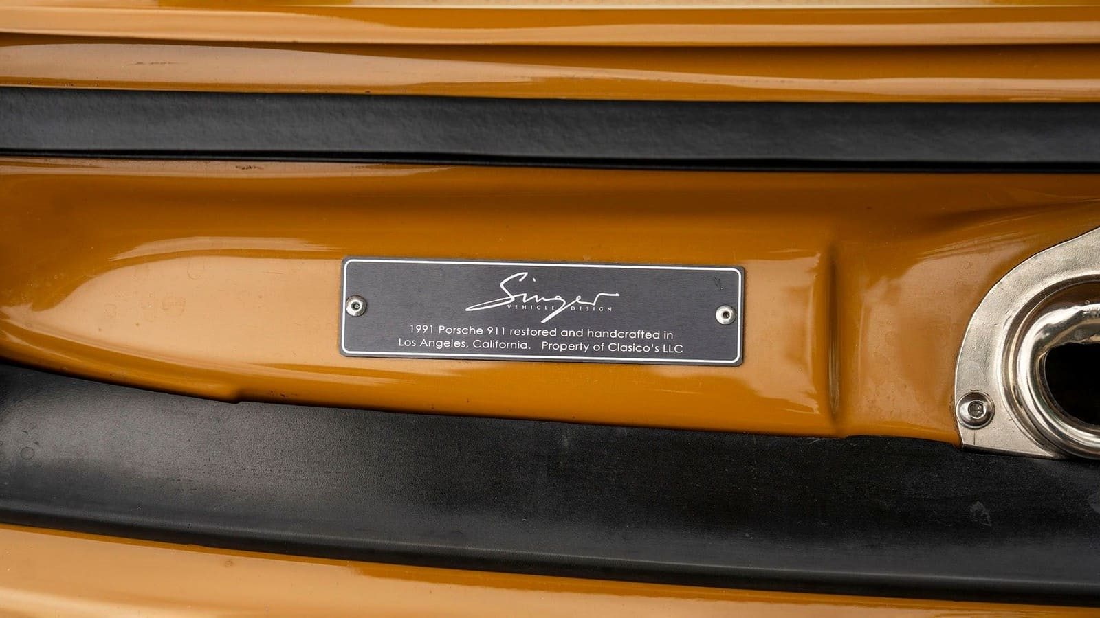1990 - PORSCHE 911 ‘LOS ANGELES COMMISSION’ BY SINGER, foto 102