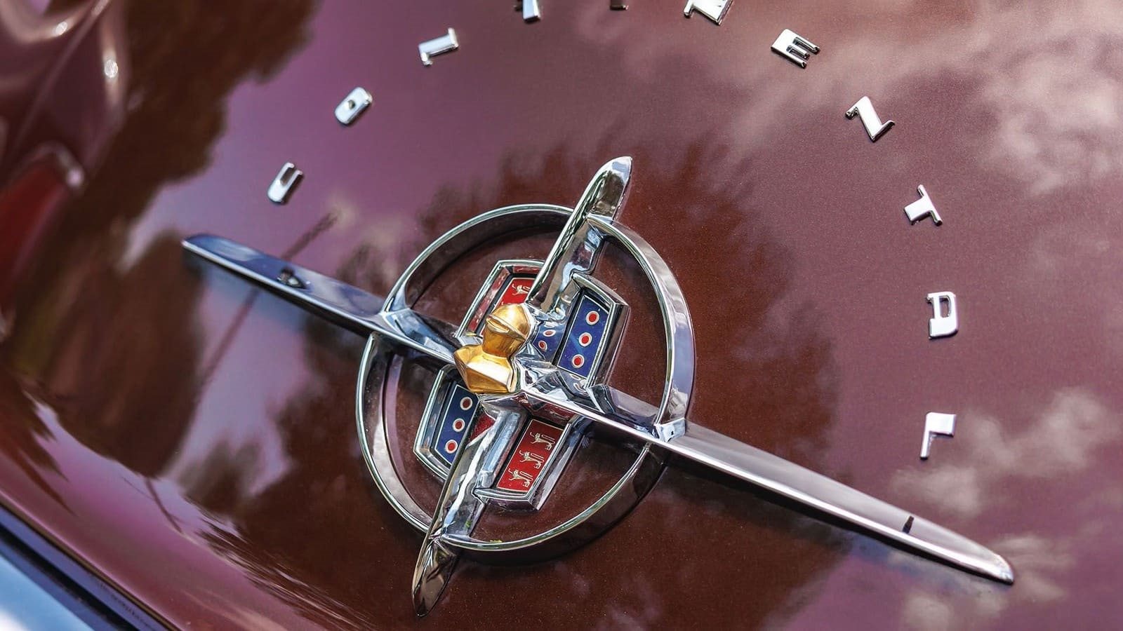 1956 - LINCOLN CONTINENTAL MARK II BURGUNDY, foto 5