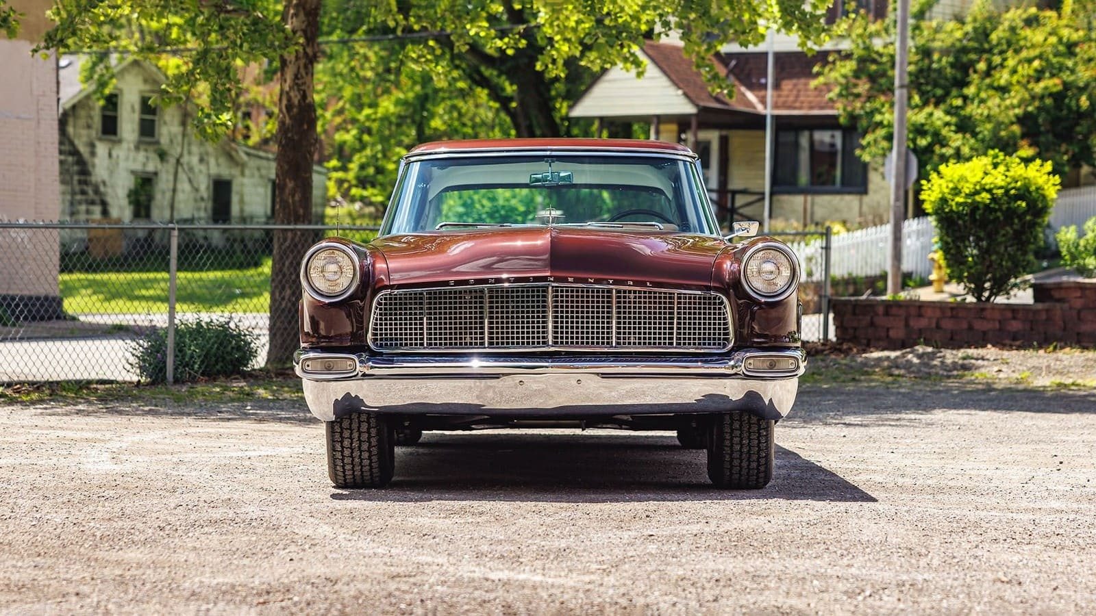 1956 - LINCOLN CONTINENTAL MARK II BURGUNDY, foto 6