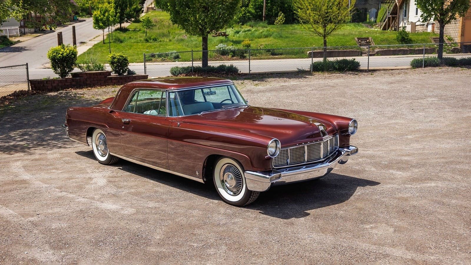 1956 - LINCOLN CONTINENTAL MARK II BURGUNDY, foto 8