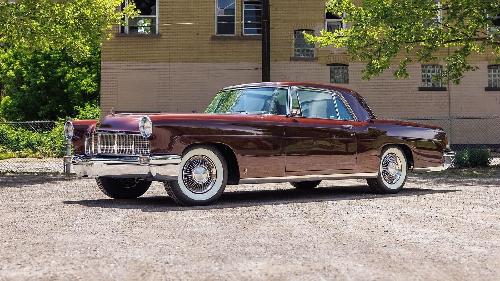1956 - LINCOLN CONTINENTAL MARK II BURGUNDY, foto 10
