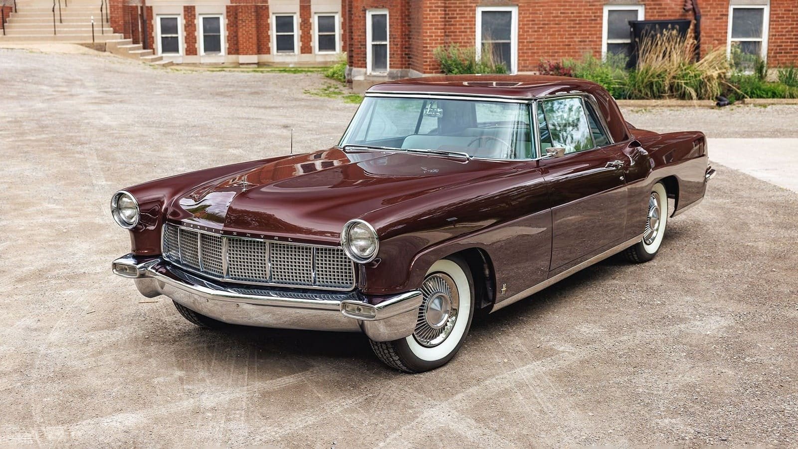 1956 - LINCOLN CONTINENTAL MARK II BURGUNDY, foto 11