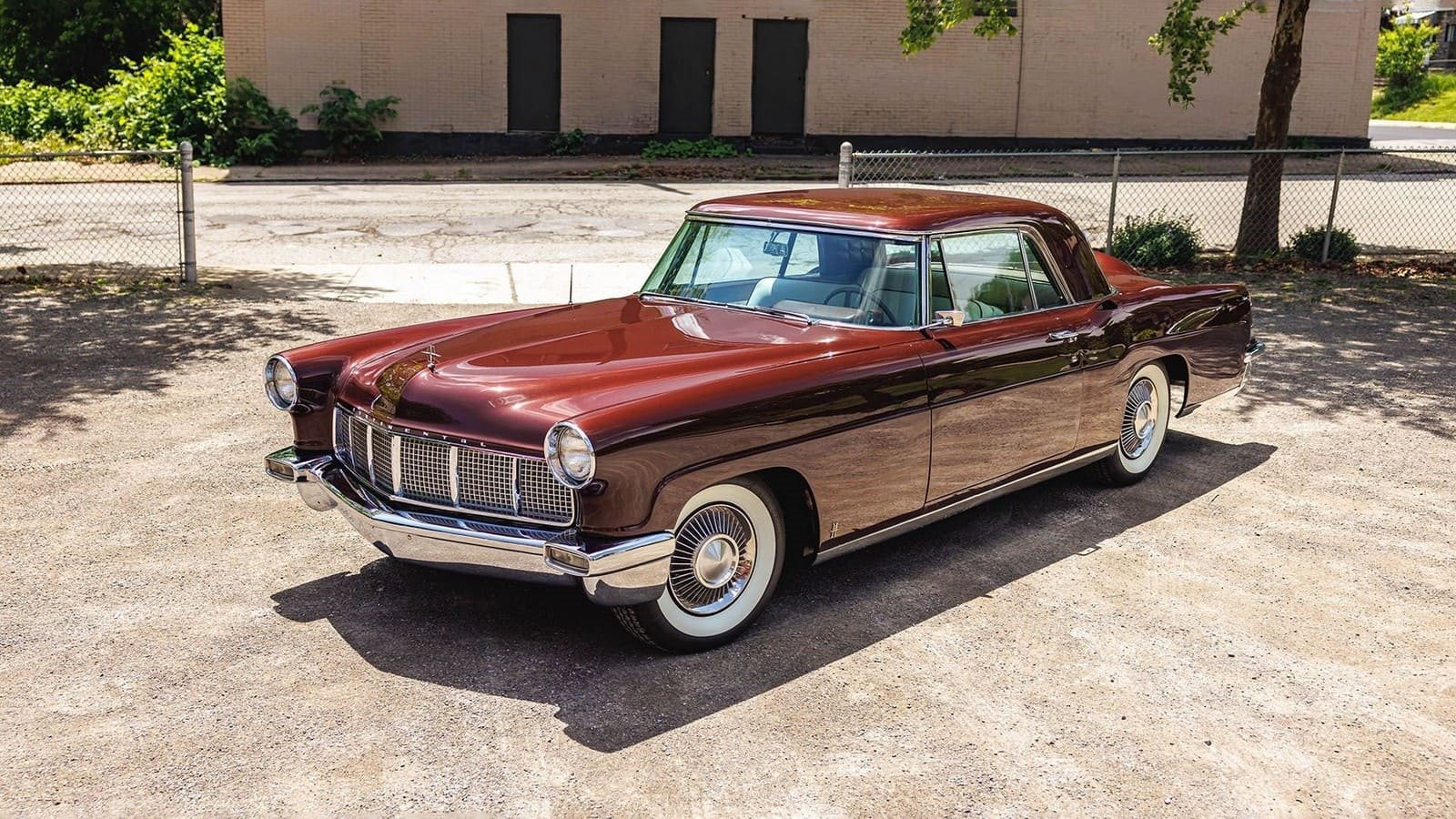 1956 - LINCOLN CONTINENTAL MARK II BURGUNDY, foto 12