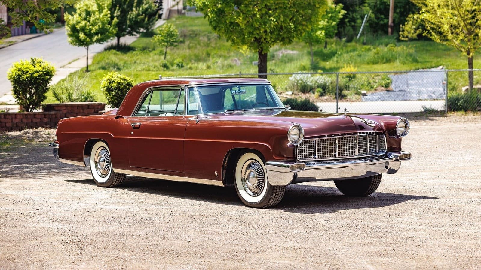 1956 - LINCOLN CONTINENTAL MARK II BURGUNDY, foto 14
