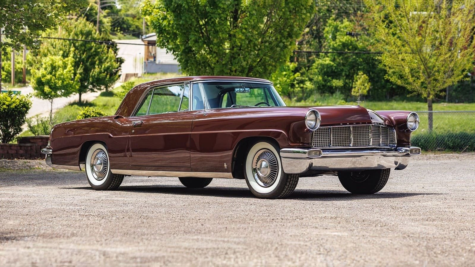 1956 - LINCOLN CONTINENTAL MARK II BURGUNDY, foto 15
