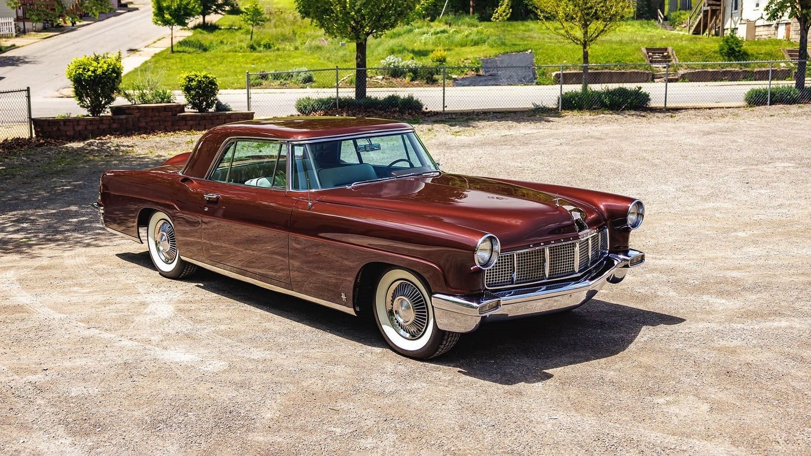 1956 - LINCOLN CONTINENTAL MARK II BURGUNDY, foto 16