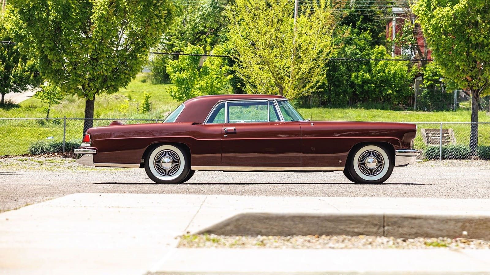 1956 - LINCOLN CONTINENTAL MARK II BURGUNDY, foto 18