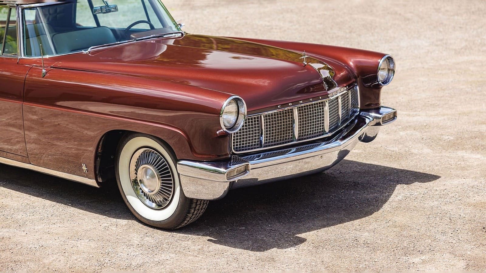 1956 - LINCOLN CONTINENTAL MARK II BURGUNDY, foto 22