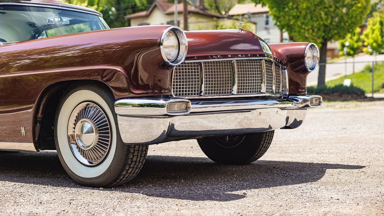 1956 - LINCOLN CONTINENTAL MARK II BURGUNDY, foto 23