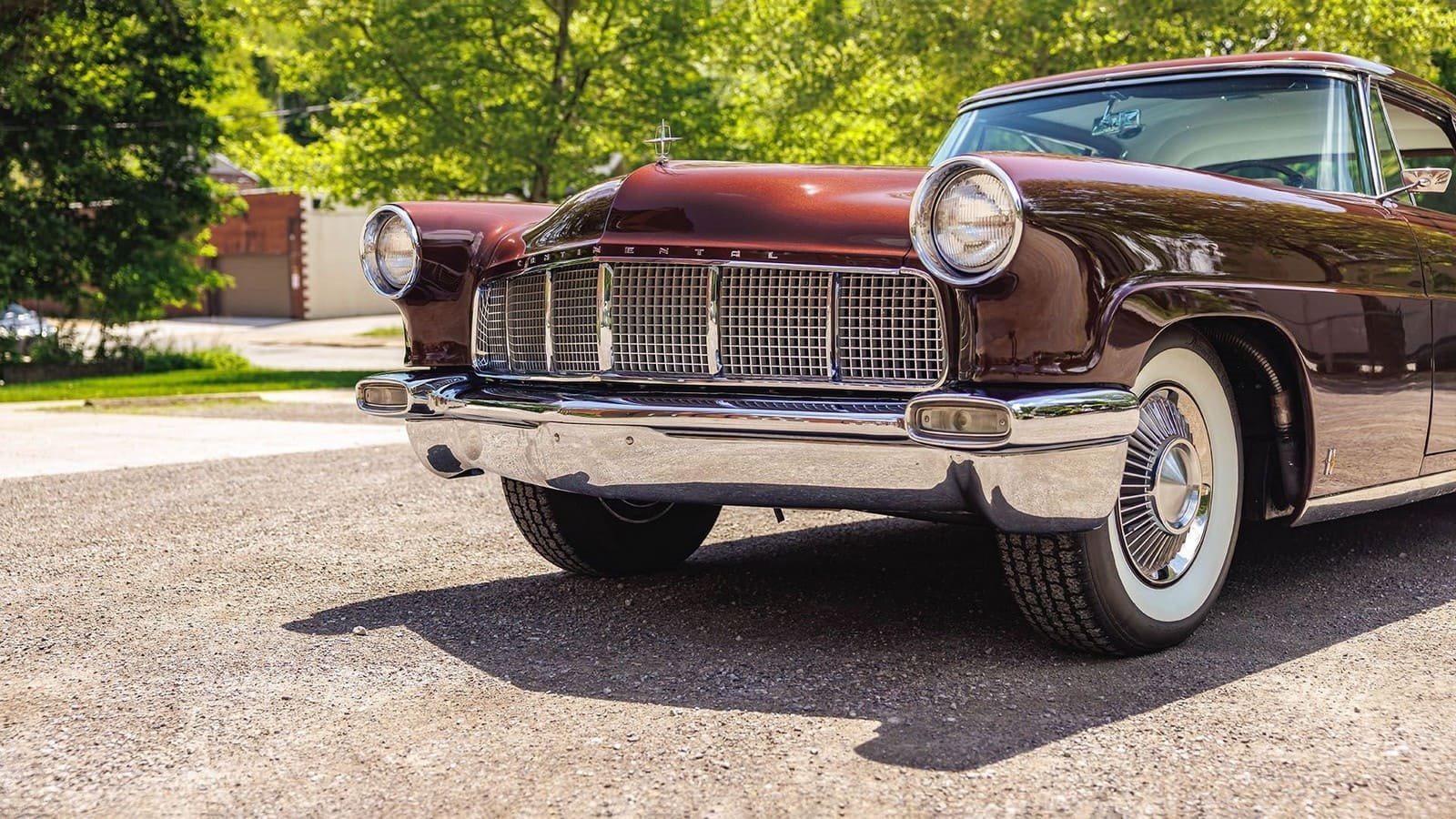 1956 - LINCOLN CONTINENTAL MARK II BURGUNDY, foto 24